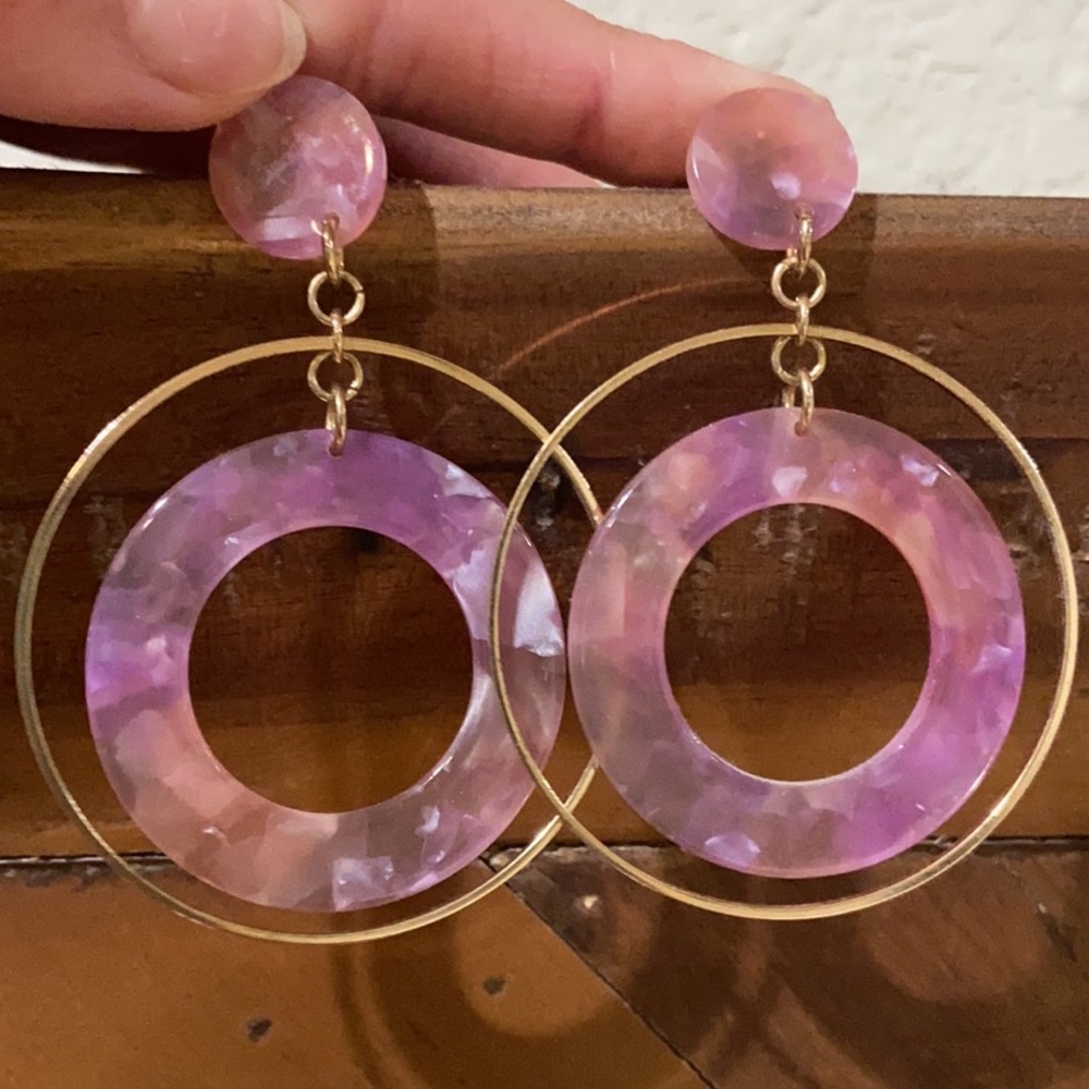 VICI Acrylic / Metal Hoops